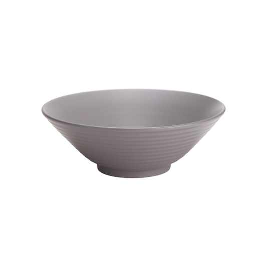 DE TERRA NOODLE BOWL 9" l 23 CM - LIGHT GREY - DON BELLINI # DB2420023
