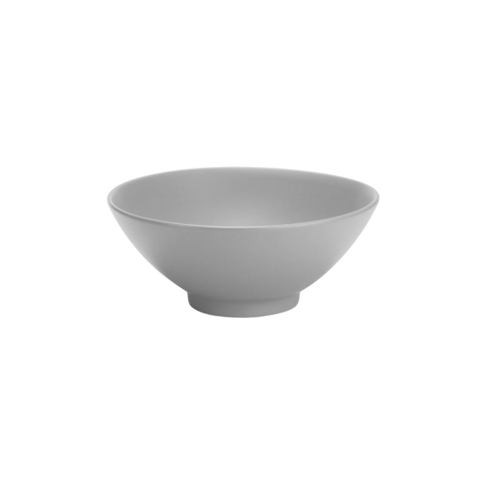 DE TERRA NOODLE BOWL 7.5" l 19cm - LIGHT GREY - DON BELLINI # DB2420119