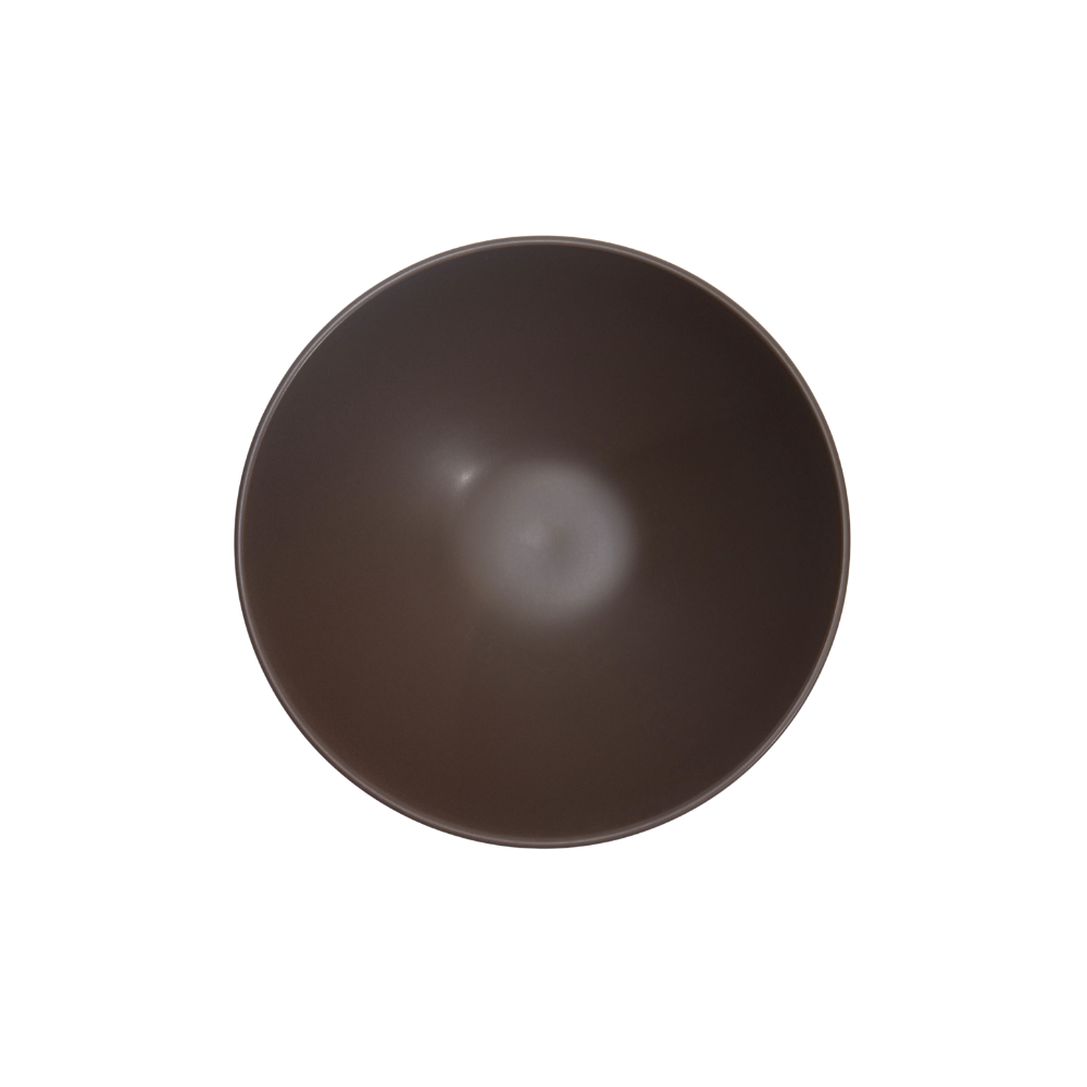 DE TERRA NOODLE BOWL 7.5" l 19cm - DARK BROWN - DON BELLINI # DB2320119