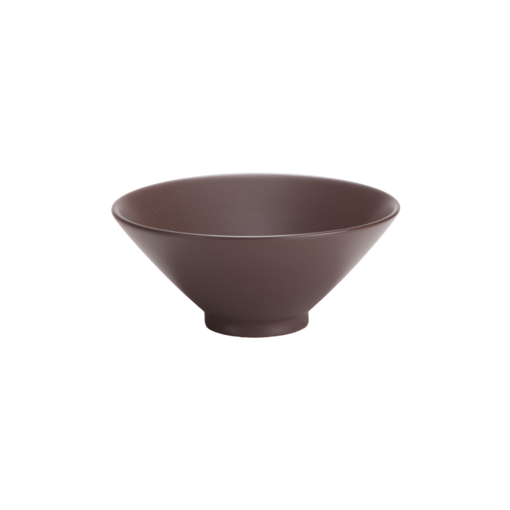 DE TERRA NOODLE BOWL 7.5" l 19cm - DARK BROWN - DON BELLINI # DB2320119