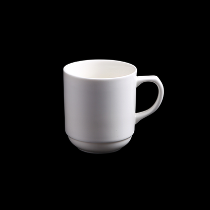 FINE CHINA MUG 11 OZ | 320 ML - WHITE - DON BELLINI # DB3030032