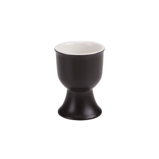 DE TERRA EGG CUP 45ML l 5 X 7CM - MATT BLACK - DON BELLINI # DB216EC45