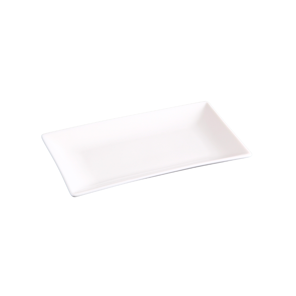 FINE CHINA DISH 8.75" X 5.25" | 22.5 X 13 CM - WHITE - DON BELLINI # DB3013023