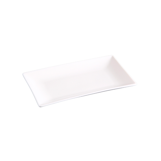 FINE CHINA DISH 8.75" X 5.25" | 22.5 X 13 CM - WHITE - DON BELLINI # DB3013023