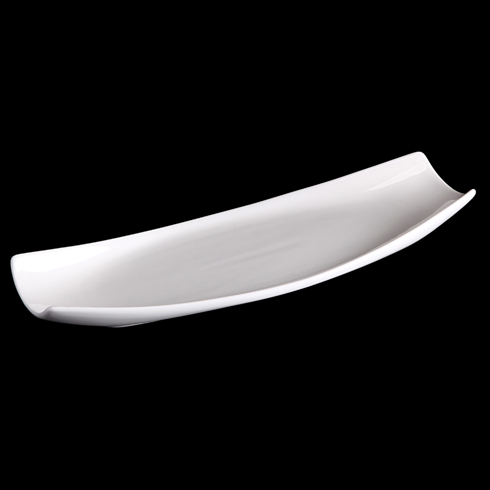 FINE CHINA DISH 12" X 4" | 30 X 10 CM - WHITE - DON BELLINI # DB3019030