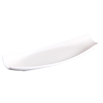 FINE CHINA DISH 12" X 4" | 30 X 10 CM - WHITE - DON BELLINI # DB3019030