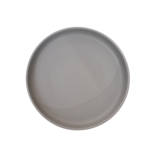DE TERRA DEEP PLATE 9.25" l 24CM - LIGHT GREY - DON BELLINI # DB2410224