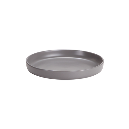 DE TERRA DEEP PLATE 8.25" l 21CM - LIGHT GREY - DON BELLINI # DB2410221