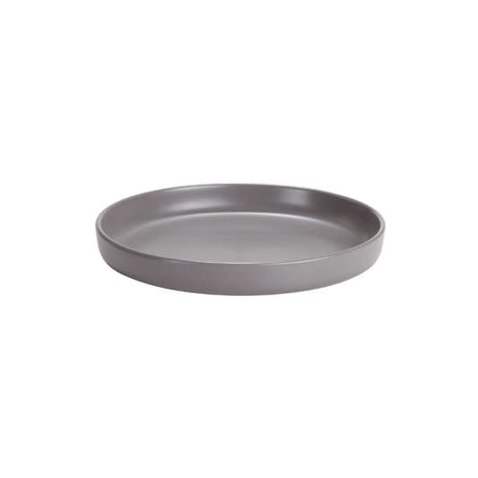 DE TERRA DEEP PLATE 8.25" l 21CM - LIGHT GREY - DON BELLINI # DB2410221