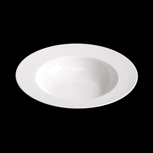 FINE CHINA DEEP PLATE 11" | 28 CM 27 OZ | 800 ML - WHITE - DON BELLINI # DB3010328