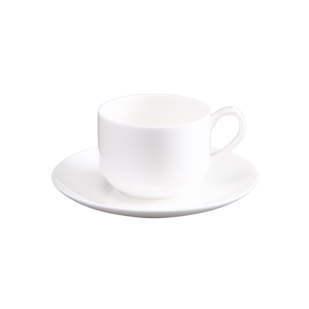 骨瓷杯碟 - 白色 - DON BELLINI # DB1030023
