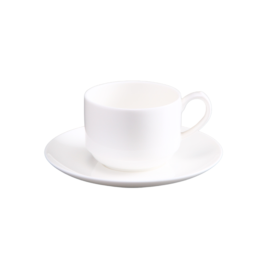 骨瓷杯碟 - 白色 - DON BELLINI # DB1030023