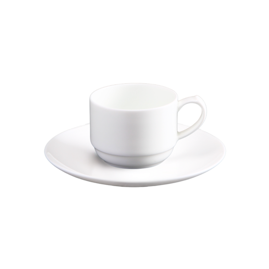 骨瓷杯碟 - 白色 - DON BELLINI # DB1030016