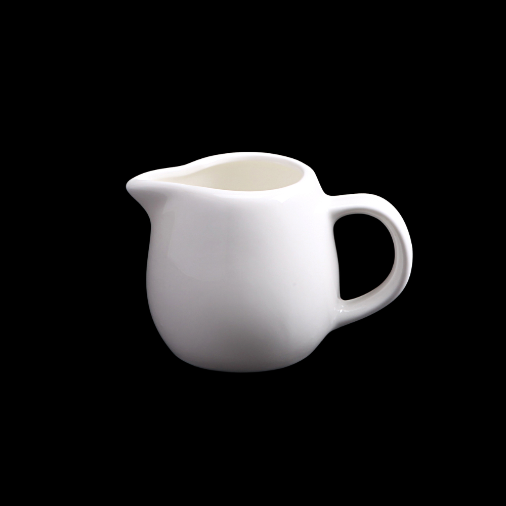 FINE CHINA CREAMER 5 OZ | 150 ML - WHITE - DON BELLINI # DB3050015