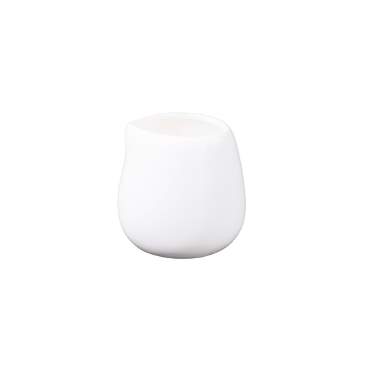 FINE CHINA CREAMER 3 OZ | 100 ML - WHITE - DON BELLINI # DB3050010