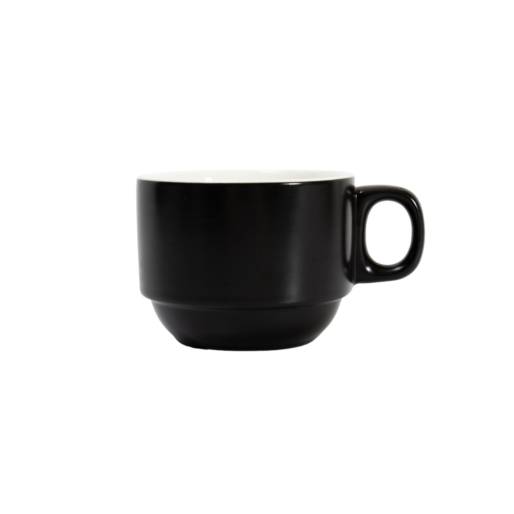 DE TERRA COFFEE CUP 200ML - MATT BLACK - DON BELLINI # DB2139020