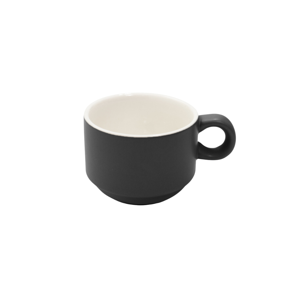 DE TERRA COFFEE CUP 175ML - MATT BLACK - DON BELLINI # DB2139018