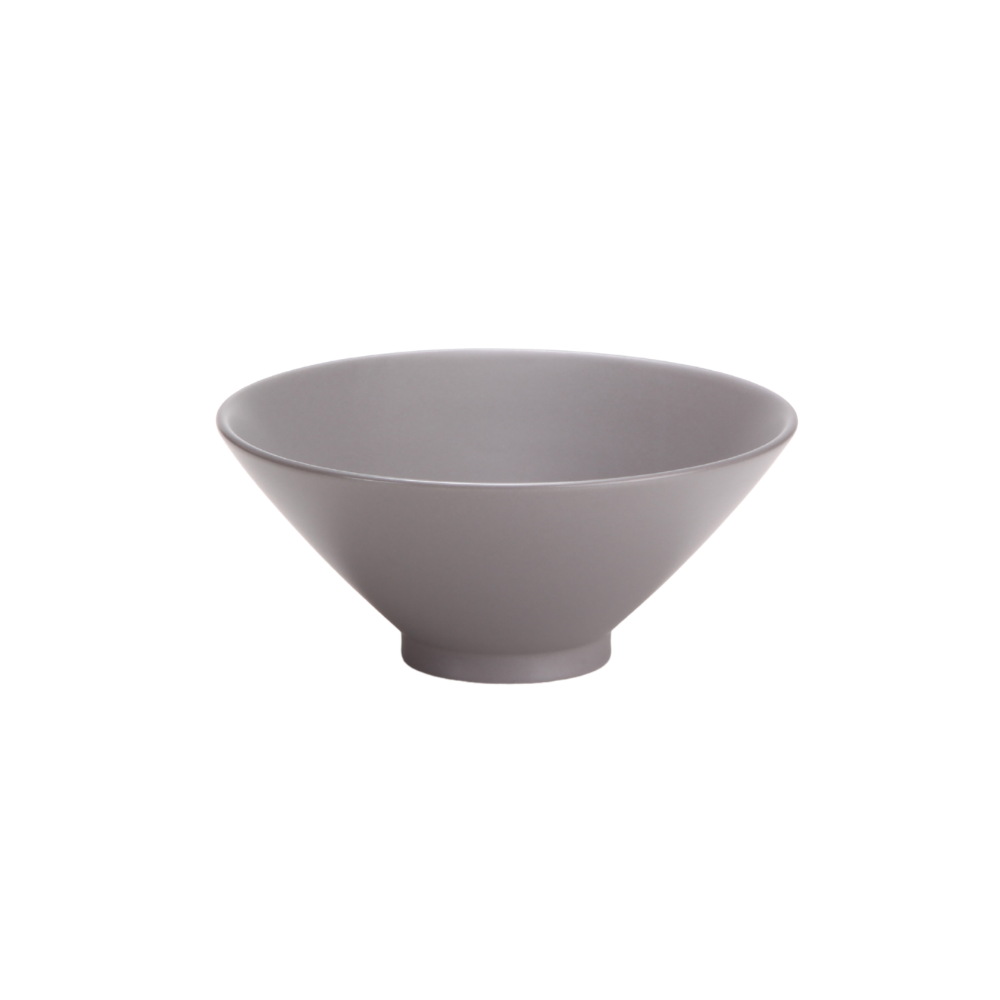 DE TERRA CEREAL BOWL 6" l 15 CM - LIGHT GREY - DON BELLINI # DB2429015
