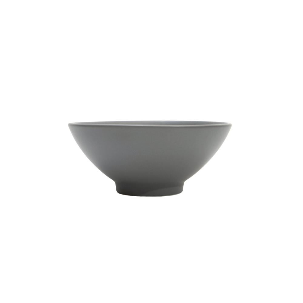 DE TERRA CEREAL BOWL 6" l 15 CM - LIGHT GREY - DON BELLINI # DB2429015
