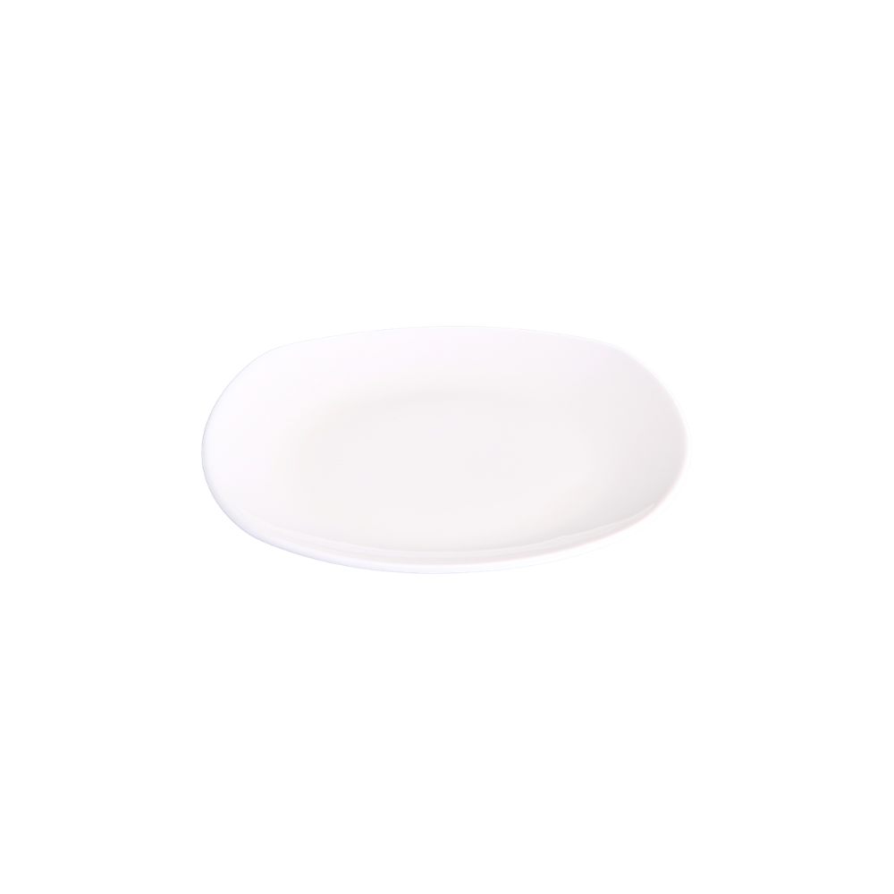 FINE CHINA BREAD PLATE 6.5" X 6.5" | 16.5 X 16.5 CM - WHITE - DON BELLINI # DB3012017