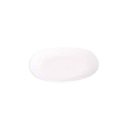 FINE CHINA BREAD PLATE 6.5" X 6.5" | 16.5 X 16.5 CM - WHITE - DON BELLINI # DB3012017