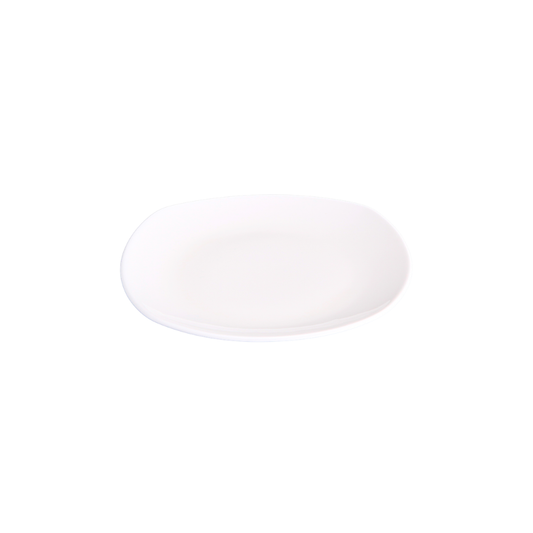 FINE CHINA BREAD PLATE 6.5" X 6.5" | 16.5 X 16.5 CM - WHITE - DON BELLINI # DB3012017