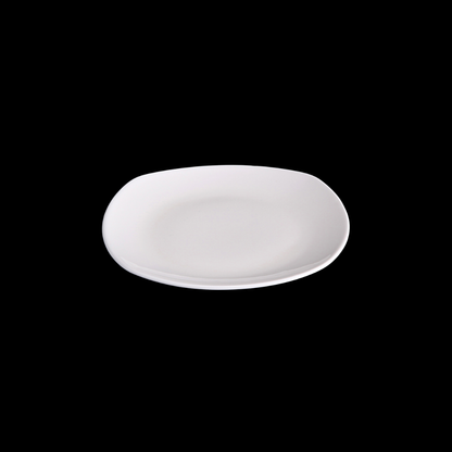 FINE CHINA BREAD PLATE 6.5" X 6.5" | 16.5 X 16.5 CM - WHITE - DON BELLINI # DB3012017