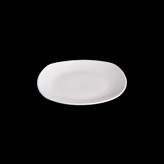 FINE CHINA BREAD PLATE 6.5" X 6.5" | 16.5 X 16.5 CM - WHITE - DON BELLINI # DB3012017