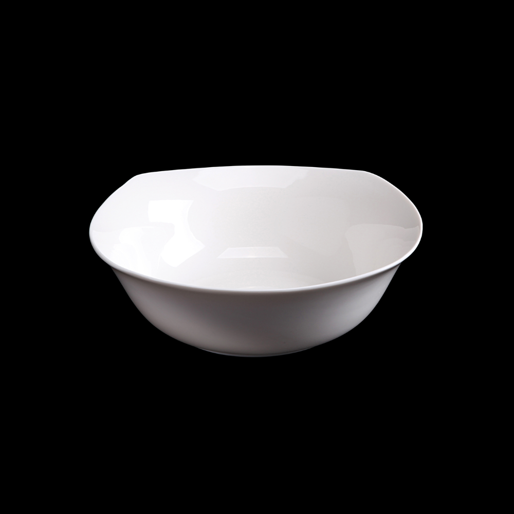 FINE CHINA BOWL 8.5" X 8.5" | 21.5 X 21.5 CM 44 FL OZ | 1300 ML - WHITE - DON BELLINI # DB3022022