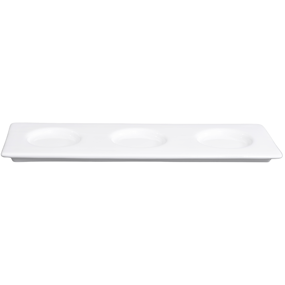 FINE CHINA BASE PLATE FOR SNACK/DESSERT DISH 11" | 28 CM - WHITE - DON BELLINI # DB306SN26