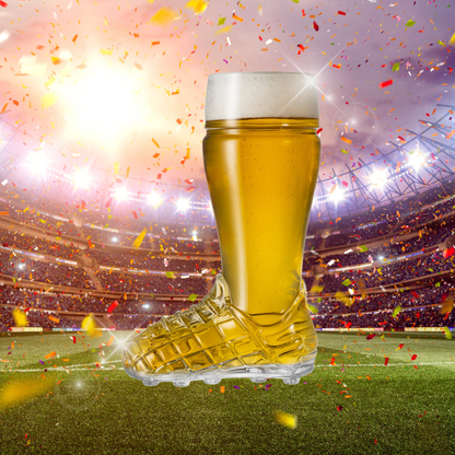 Soccer Boot Beer Glass 370ml - BORGONOVO # 11901940