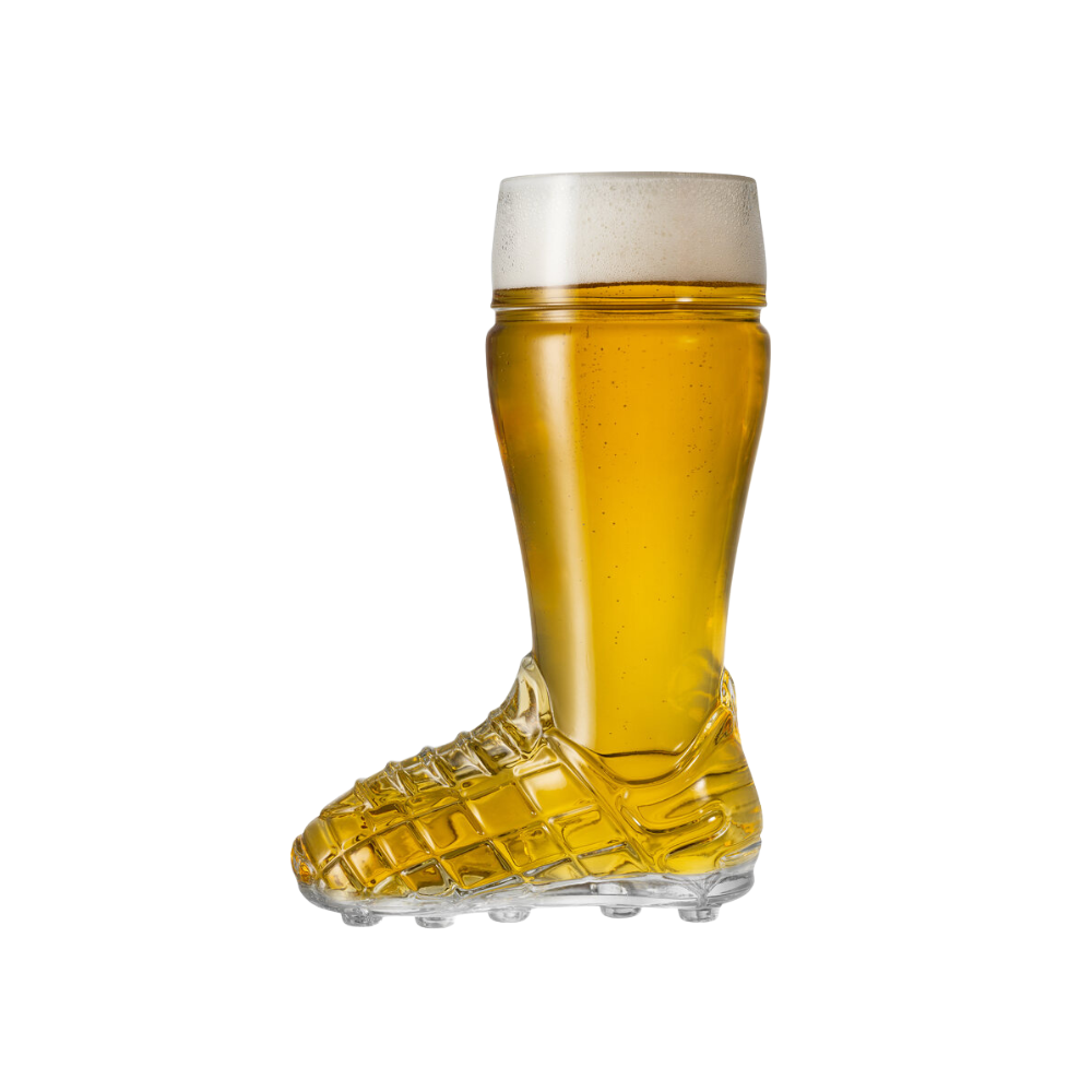 Soccer Boot Beer Glass 370ml - BORGONOVO # 11901940
