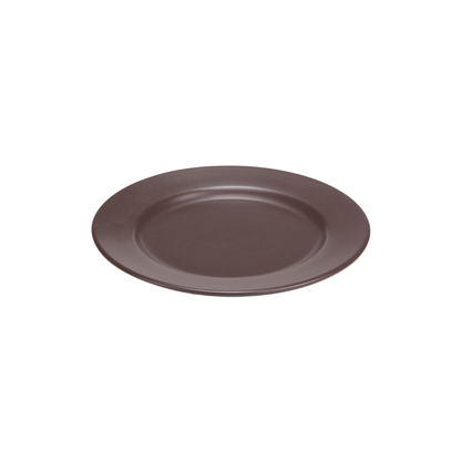 DE TERRA PLATE 7" l 18CM - DARK BROWN - DON BELLINI # DB2310118