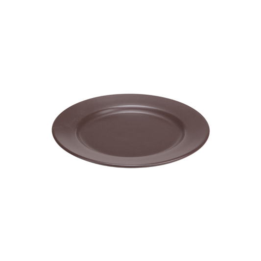 DE TERRA PLATE 7" l 18CM - DARK BROWN - DON BELLINI # DB2310118