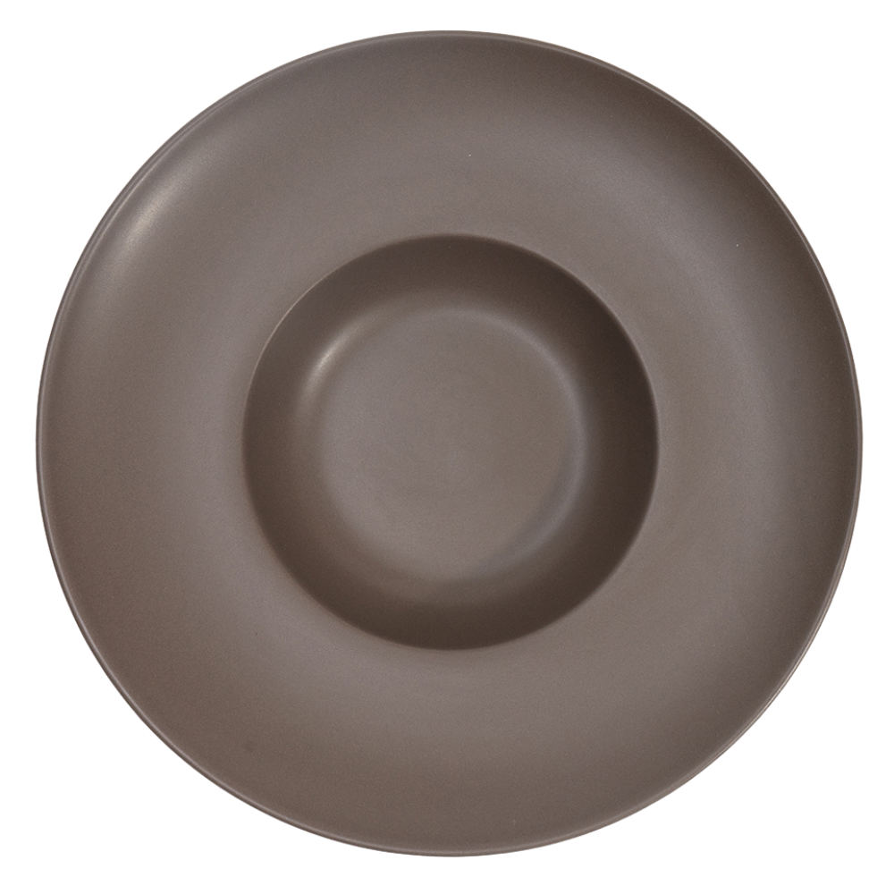 DE TERRA PASTA PLATE 12" l 30 CM - DARK BROWN - DON BELLINI # DB2310530