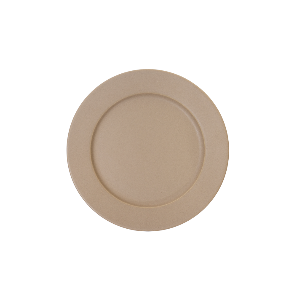 DE TERRA PLATE 6" l 15CM - SANDY KHAKI - DON BELLINI # DB2210115