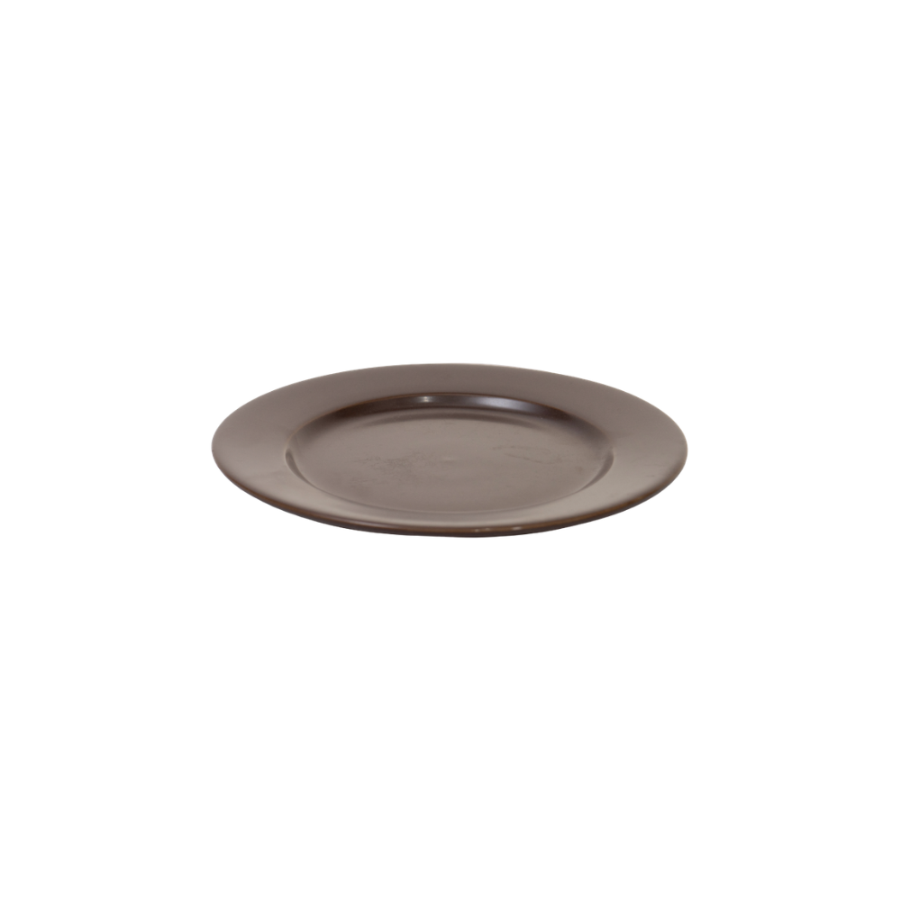 DE TERRA PLATE 6" l 15CM - DARK BROWN - DON BELLINI # DB2310115
