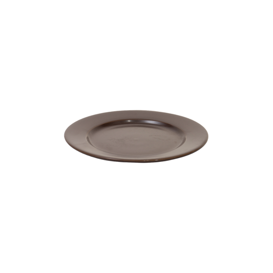 DE TERRA PLATE 6" l 15CM - DARK BROWN - DON BELLINI # DB2310115