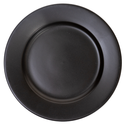 DE TERRA PLATE 12" l 30CM - MATT BLACK - DON BELLINI # DB2110130