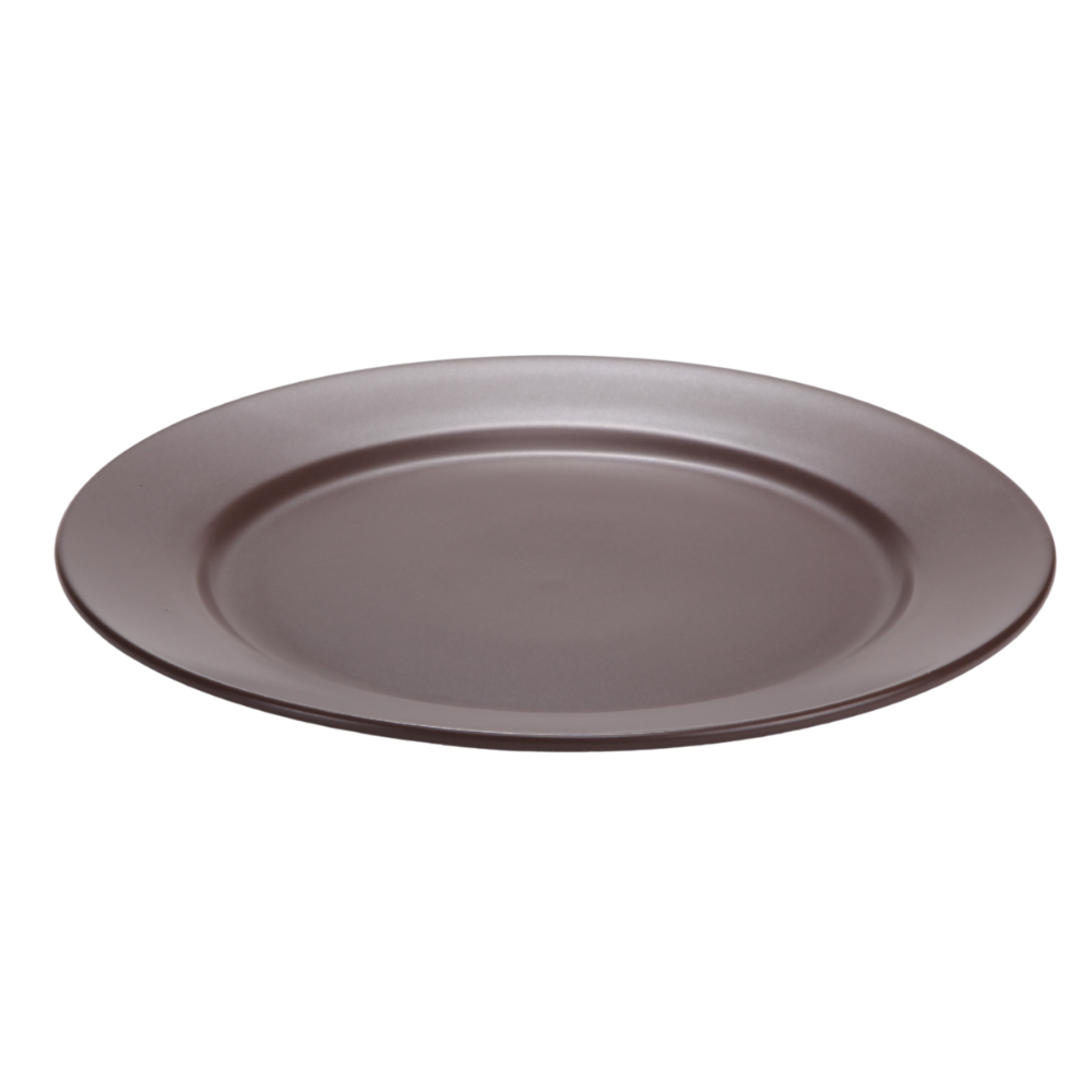 DE TERRA PLATE 12" l 30CM - DARK BROWN - DON BELLINI # DB2310130