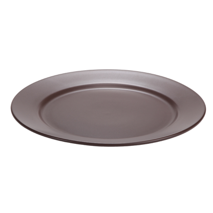 DE TERRA PLATE 12" l 30CM - DARK BROWN - DON BELLINI # DB2310130