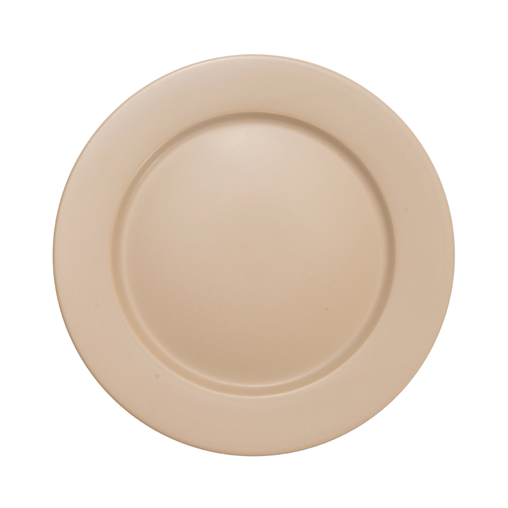 DE TERRA PLATE 11" l 28CM - SANDY KHAKI - DON BELLINI # DB2210128