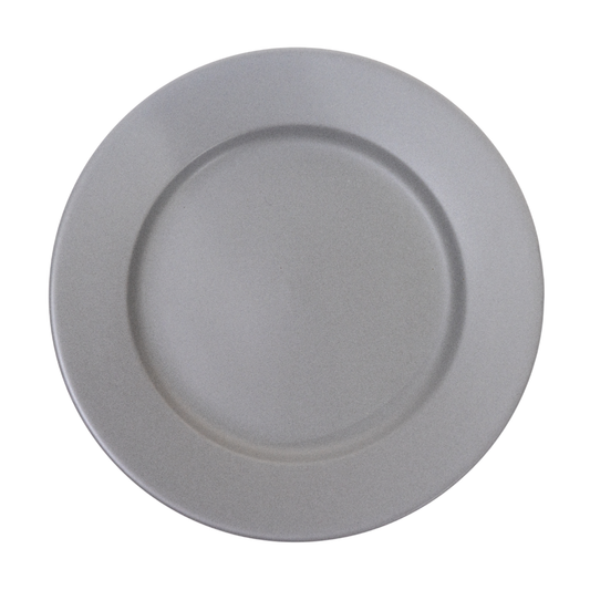 DE TERRA PLATE 11" l 28CM - LIGHT GREY - DON BELLINI # DB2410128