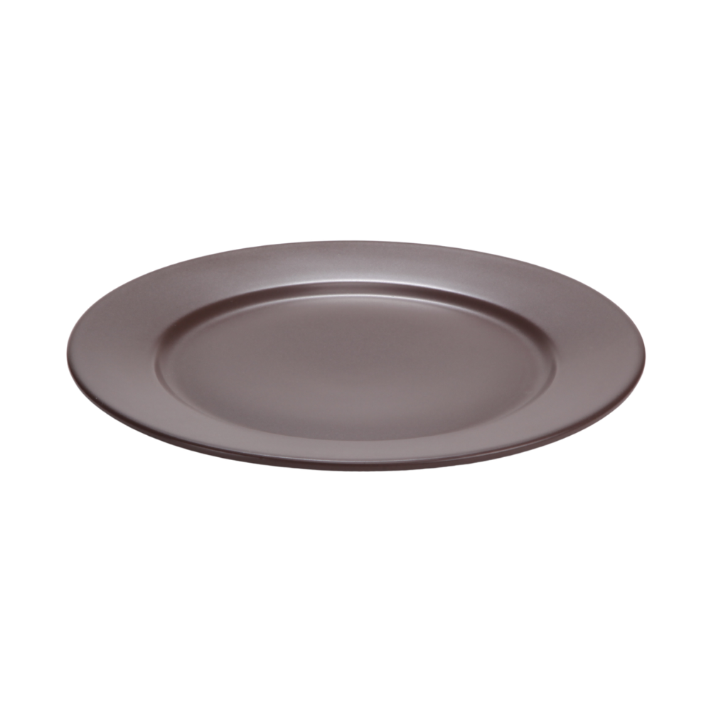 DE TERRA PLATE 11" l 28CM - DARK BROWN - DON BELLINI # DB2310128