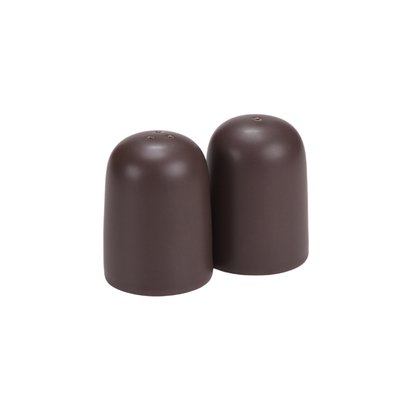 DE TERRA PEPPER SHAKER 6CM - DARK BROWN - DON BELLINI # DB236PS06