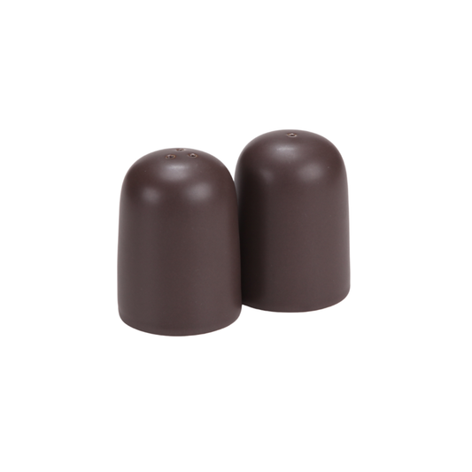 DE TERRA PEPPER SHAKER 6CM - DARK BROWN - DON BELLINI # DB236PS06