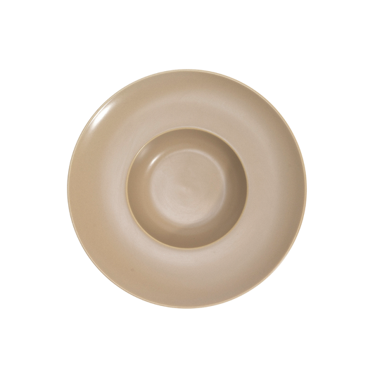 DE TERRA PASTA PLATE 9.25" l 24 CM - SANDY KHAKI - DON BELLINI # DB2210524