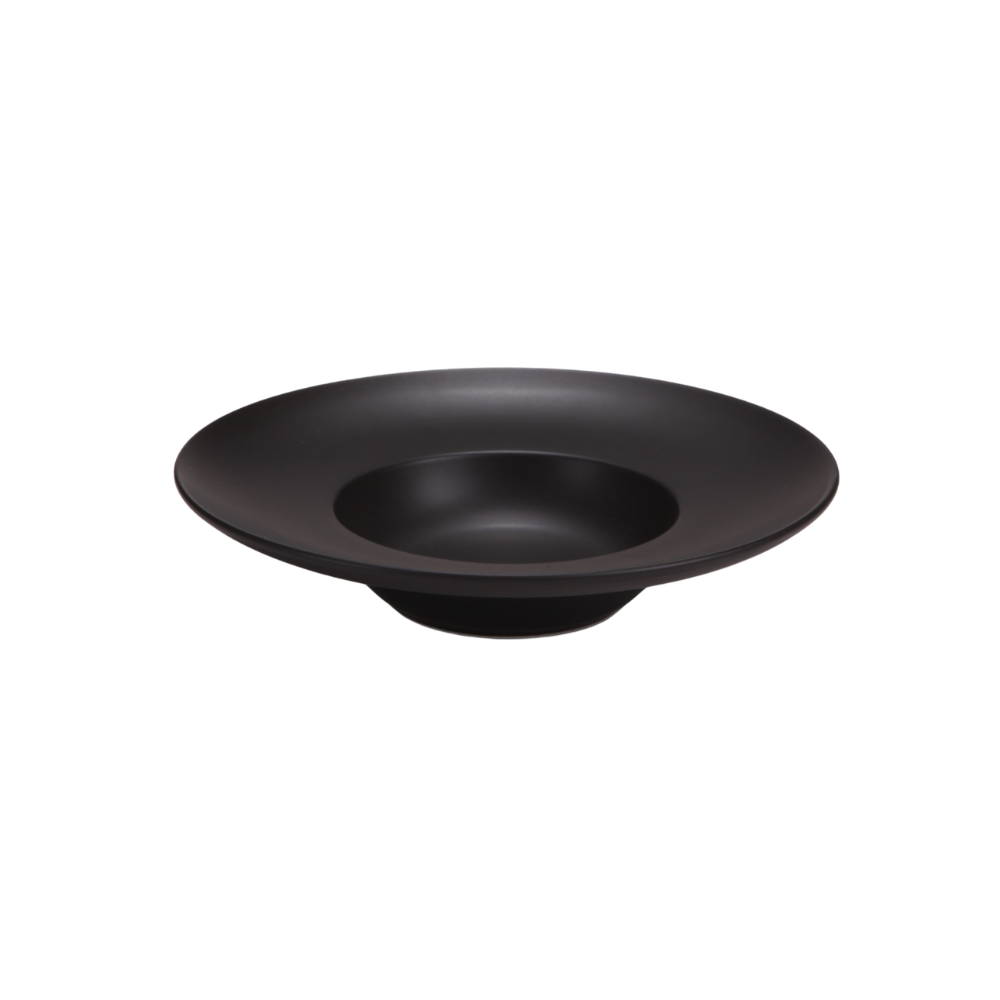 DE TERRA PASTA PLATE 9.25" l 24 CM - MATT BLACK - DON BELLINI # DB2110524