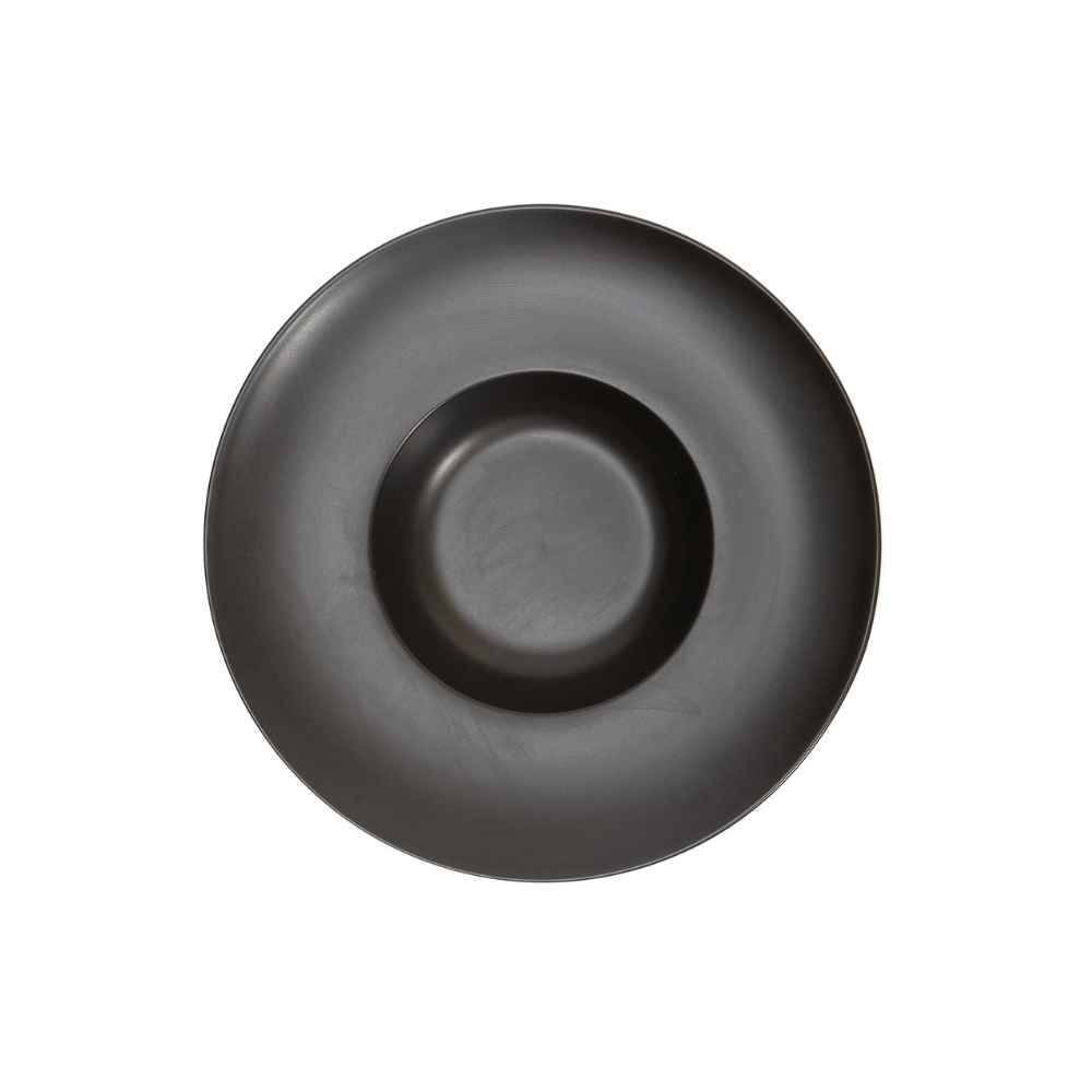 DE TERRA PASTA PLATE 9.25" l 24 CM - MATT BLACK - DON BELLINI # DB2110524