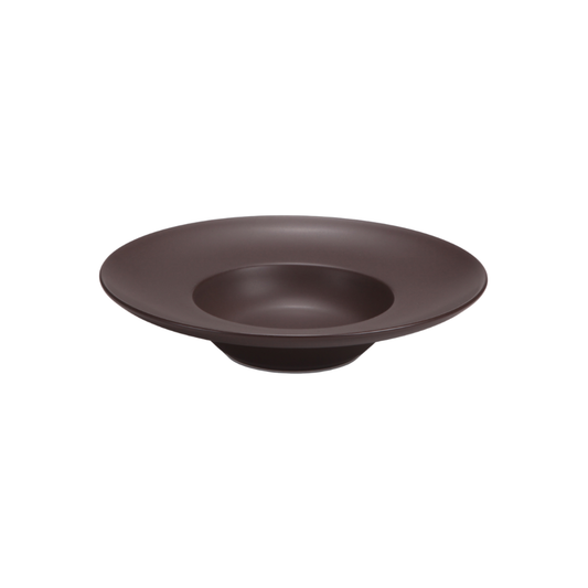 DE TERRA PASTA PLATE 9.25" l 24 CM - DARK BROWN - DON BELLINI # DB2310524